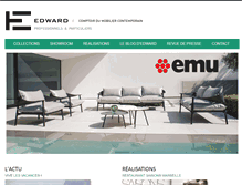 Tablet Screenshot of edwardmobilier.com